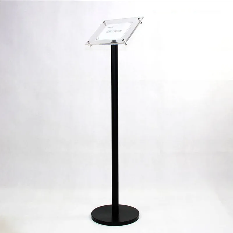 A3 Floor Poster Pedestal Sign Display Holder Floor Stand with Clear