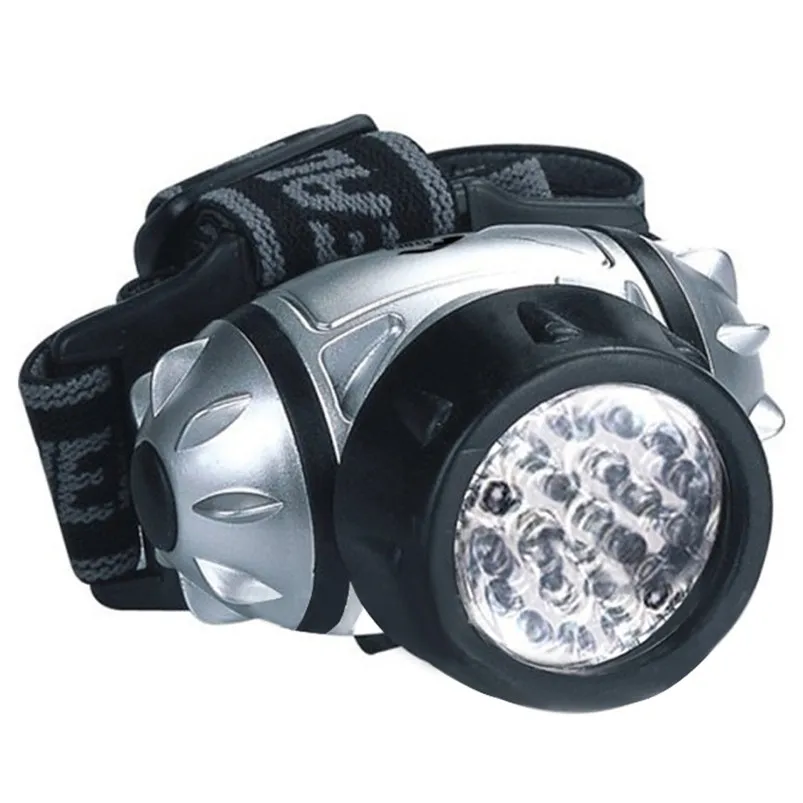  Camping Hiking Biking Lights 19 LED Headlamp Flashlight Head Light Lamp Torch Bicycle Accessories fahrrad licht #35S10 (3)