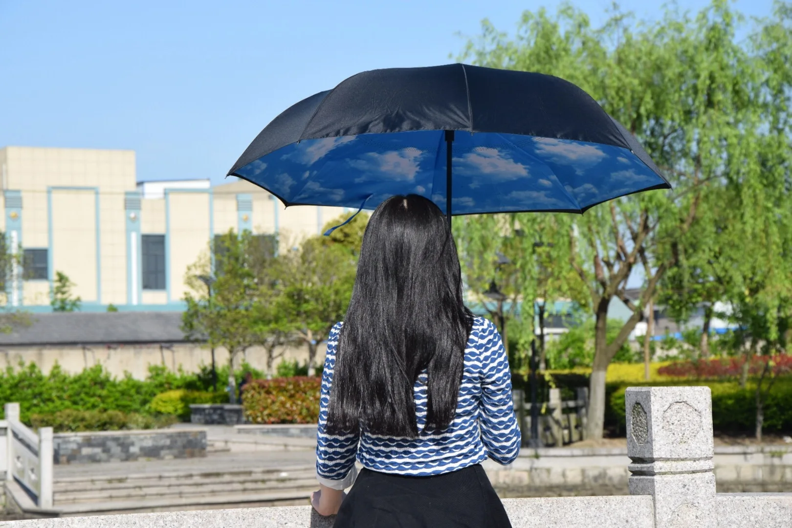 Ветрозащитный обратный складной двойной слой перевернутый зонтик Chuva Self Stand наизнанку защита от дождя c-крюк руки для автомобиля