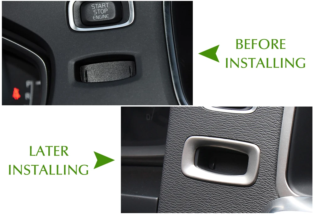 AndyGo из нержавеющей стали блестки для автомобильных ключей декоративные наклейки