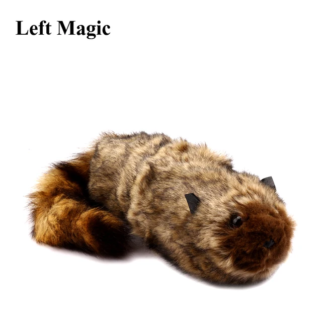 The Rocky Raccoon Magic Robbie Magic Tricks Stage Street Illusions Gimmick Accessories Prop Funny Appear Spring Animal Magie Toy 1