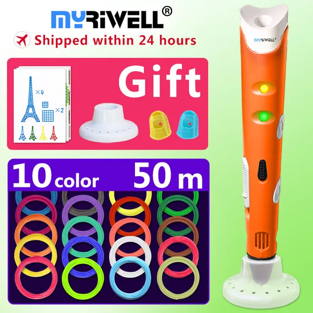 Special Price myriwell 3d pen 3d pens,1.75mm ABS/PLA Filament, 3d model, 3d magic pen,new Year gift,Kids birthday present Christmas present Special Price myriwell 3d pen 3d pens,1.75mm ABS/PLA Filament, 3d model, 3d magic pen,new Year gift,Kids birthday present Christmas present