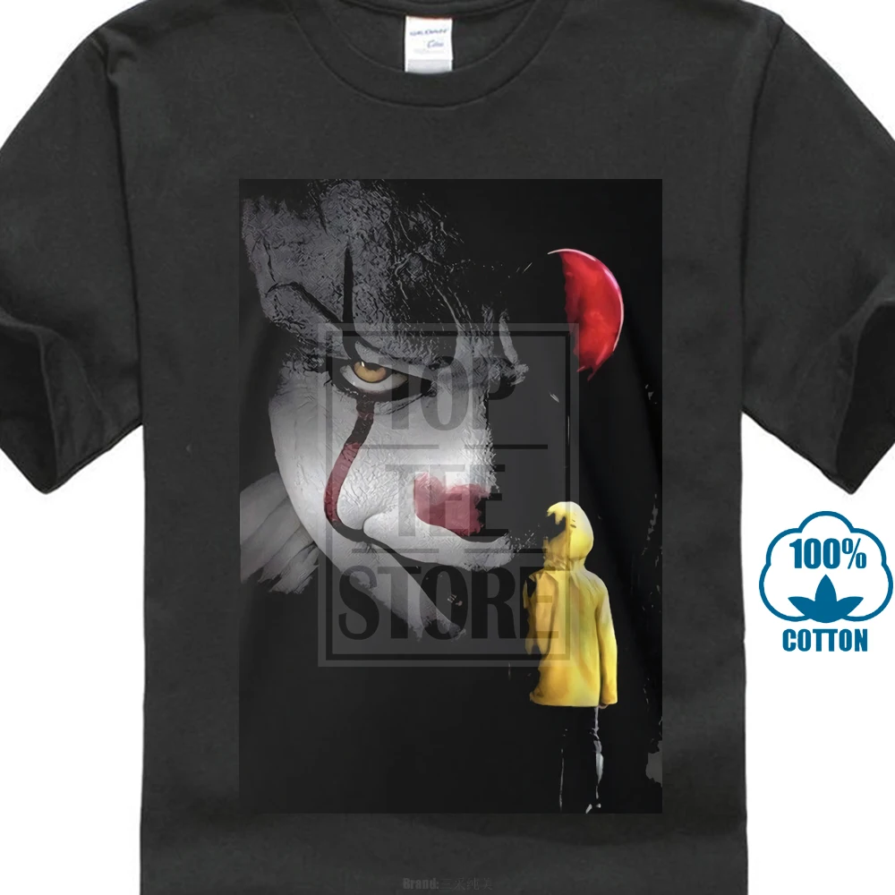

Pennywise T Shirt Stephen King It Ballon Clown 2017 Movie Inspired F10