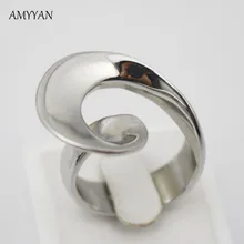 Joyeria de acero inoxidable mujeres anillo envío gratis reparto estupendo anillo 316l Acero inoxidable moda Anillos fabricación titanio