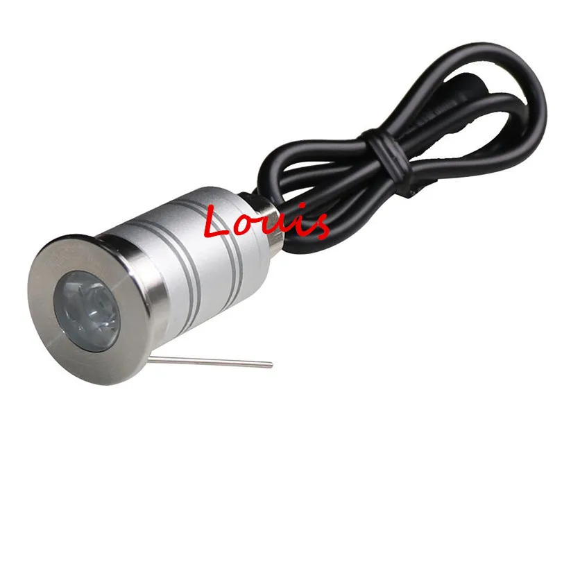 

Aluminum Mini 1W CREE LED Landscape Lighting IP67 Led Paver Light Inground Underground Light Mini Condensing Ground Lamp Warm