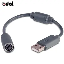 Универсальный 1 шт. USB адаптер Breakaway кабель-удлинитель для Microsoft Xbox 360 Проводные контроллеры