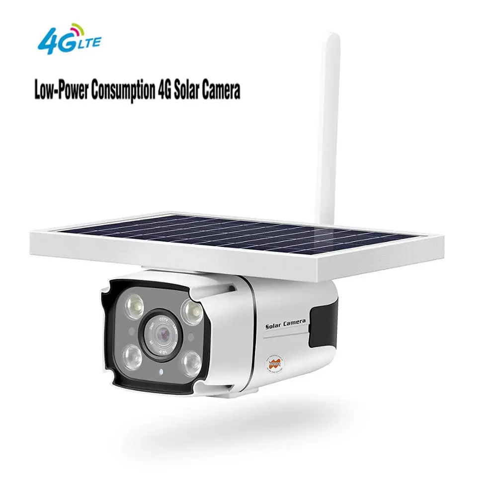 

Yobang Security 1080P Remote Control Night Vision Solar Power Intelligence Camera IP67 Waterproof Support 4G SIM Card and WIFI