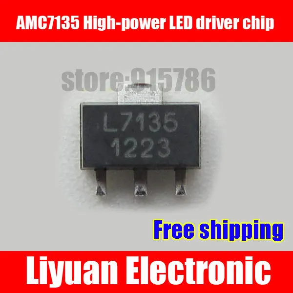 Free shipping 350mA ADVANCED CURRENT REGULATOR SMD L7135 AMC7135 350mA ...