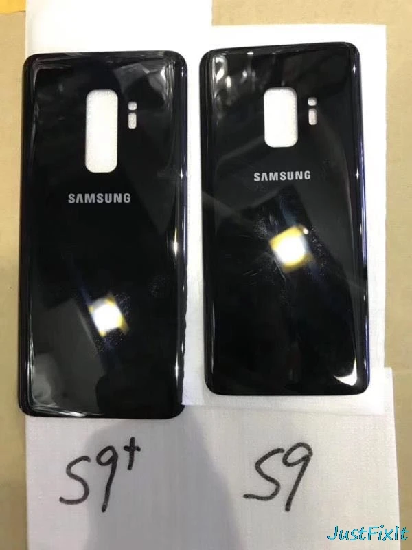 Для SAMSUNG Galaxy S9 G960F G960 S9 plus S9+ G965 G965F задняя крышка батарейного отсека задняя стеклянная крышка Корпус чехол Замена батарейного отсека