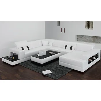 

China factory white modern living room couch