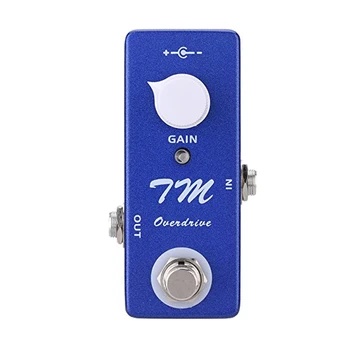 

HOT-Mosky Mini TM Overdrive Pedal Electric Guitar Effect Pedal with True Bypass