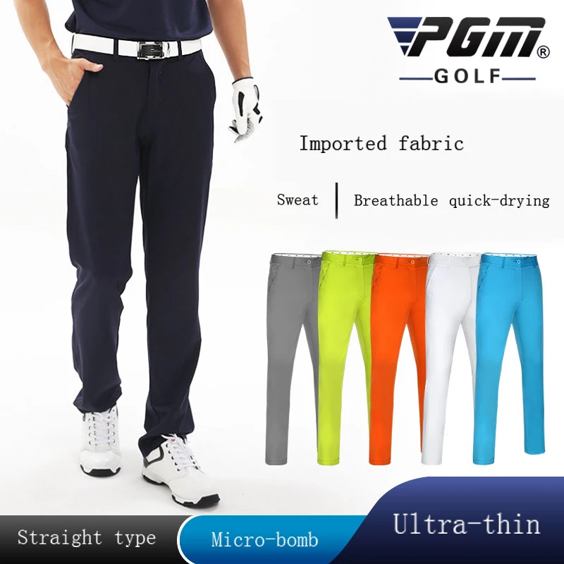 メンズスリムパンツ ゴルフ テニス 夏 ストレート ルーズ カジュアル 防水 速乾性 Golf Pants Aliexpress