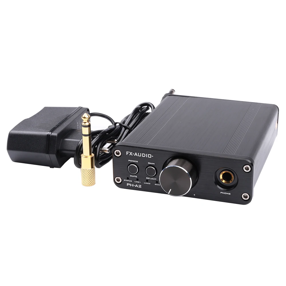 FX-AUDIO PH-A2 Мини HIFI аудио Настольный портативный усилитель для наушников OPA2604AP TPA6120 AMP