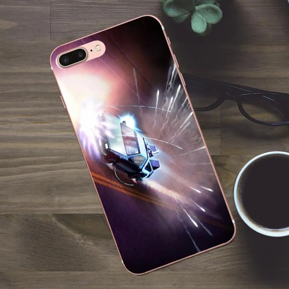 Bixedx Delorean автомобиль Назад в будущее ретро для Huawei G8 Honor 5C 5X 6 6X 7 8 9 Y5II Mate P7 P8 P9 P10 P20 Lite