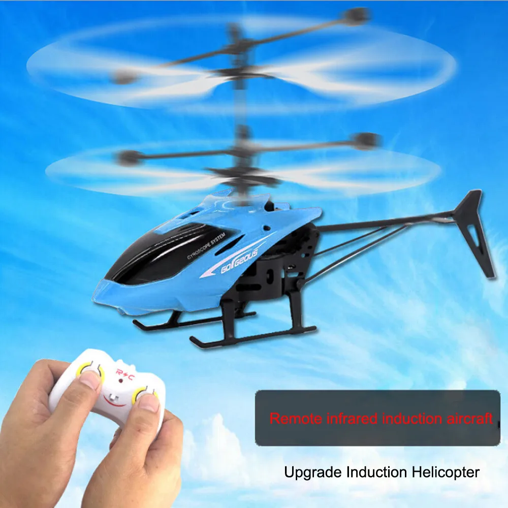 

RC 901 2CH Flying Mini RC Infraed Induction Helicopter Aircraft Micro Controller night Flashing Light Toys For Kids 100%Original
