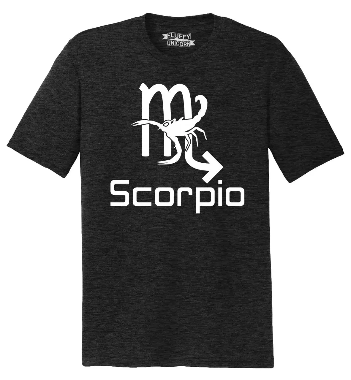 Мужская футболка с надписью Scorpio Horoscope подарок на день рождения тройная смесь