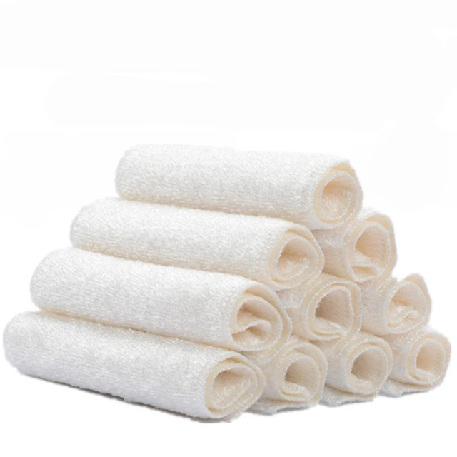 2Db Nagy Hatékonyságú Zsíros Bambuszszálas Mosószekrény Edénytisztító Törölköző Mágikus Konyha Mosás - Image 6