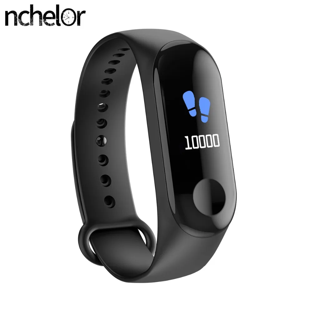 Smart Bracelet Color Screen Blood Pressure Waterproof IP68 Fitness Tracker Heart Rate Monitor Smart Band for Android IOS Smart Bracelet Color Screen Blood Pressure Waterproof IP68 Fitness Tracker Heart Rate Monitor Smart Band for Android IOS