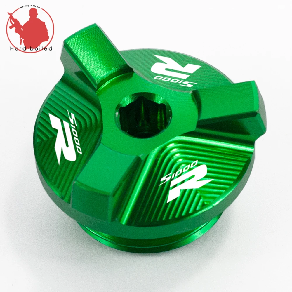For BMW S1000RR 2009-2018 S1000XR 2015-2018 S1000R 2014-2016 2017 2018 Motorcycle Engine Magnetic Oil Filler plug cup screw (4)