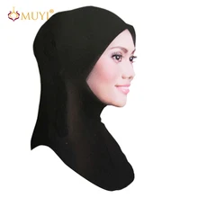 Instant Hijab Islamic Underscarf Full Cover Head Bonnet Women Hijabs Cap Cotton Ninja Soft Comfy One Pack 3pcs Muslim Fashion