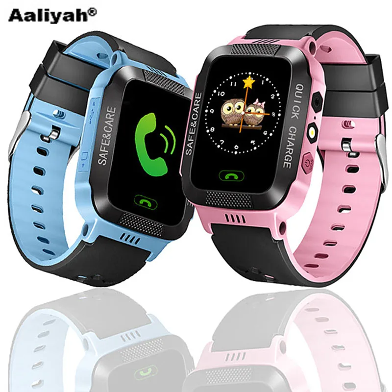 Watch children's smart wearable device GPS smart watch flashlight SIM card compatible Android children's smart watch