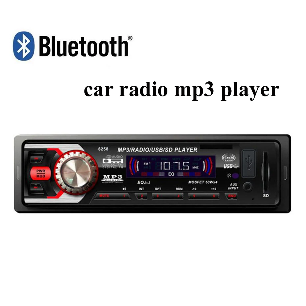 new 12V Car Radio MP3 Audio Player Stereo FM Bluetooth Phone hand free USB SD MMC Port Car