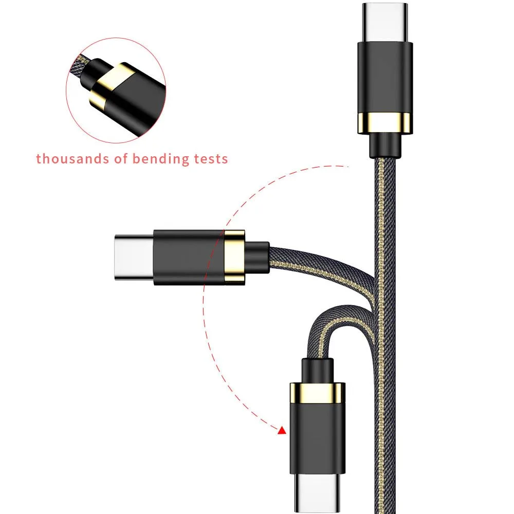 Usb C Cable type C Cable For Samsung S9 S10 S8 Fast Charging Type C Cable for huawei for xiaomi Mi 8 9 Redmi Note 7 USB-C Cable