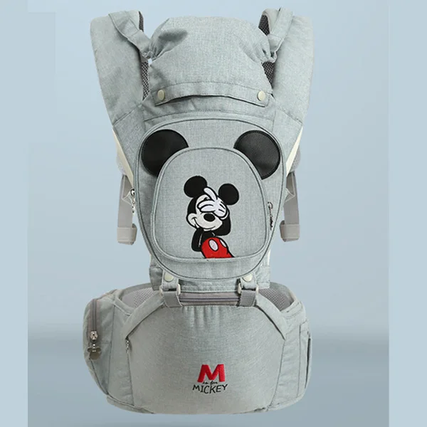 Disney Baby Carrier дышащий Многофункциональный передний облицовочный детский слинг рюкзак сумка обертывание аксессуары для Диснея - Цвет: A02