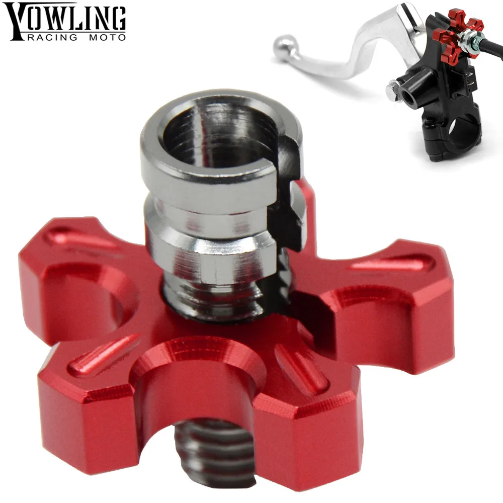 

For Triumph Daytona 675/R Speed Triple 1050/675 Motorcycle Accessories CNC Aluminum Clutch Cable Wire Adjuster M10/M8*1.5