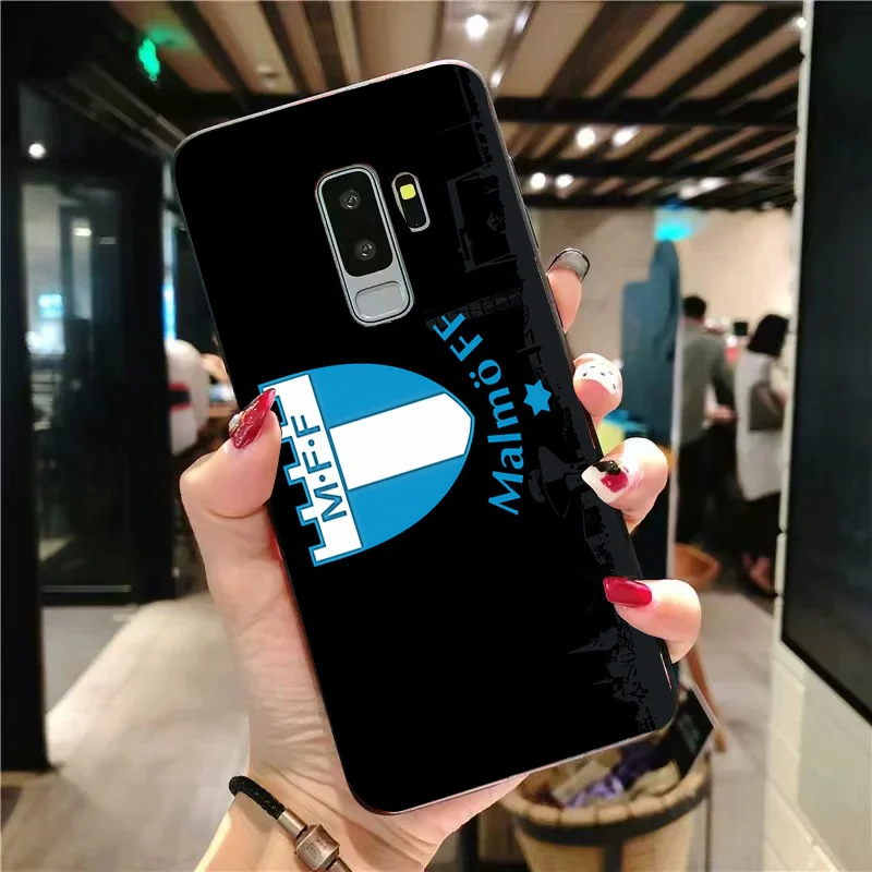 Чехол для телефона Yinuoda Malmo FF Team Ingvi Traustason Galaxy J2RIME J2Pro J4plus J6 черный мягкий