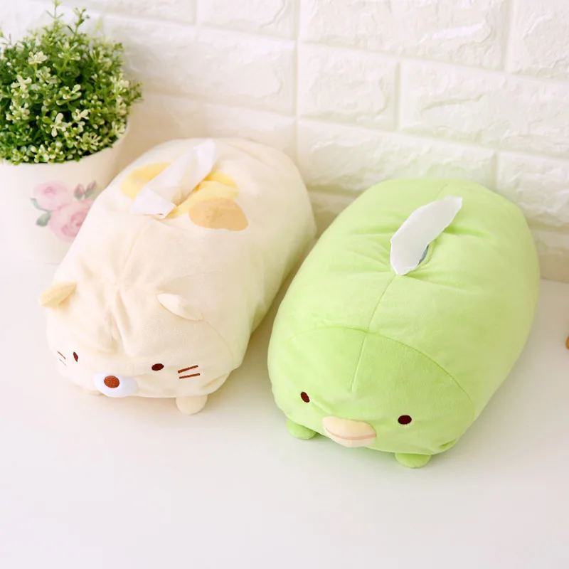 Симпатичные Сан х Sumikko Gurashi японского аниме игрушки углу био ручной