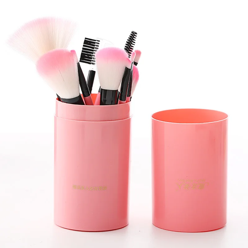 

Set 12 Makeup Brush Tube For Beginners Makeup Tool