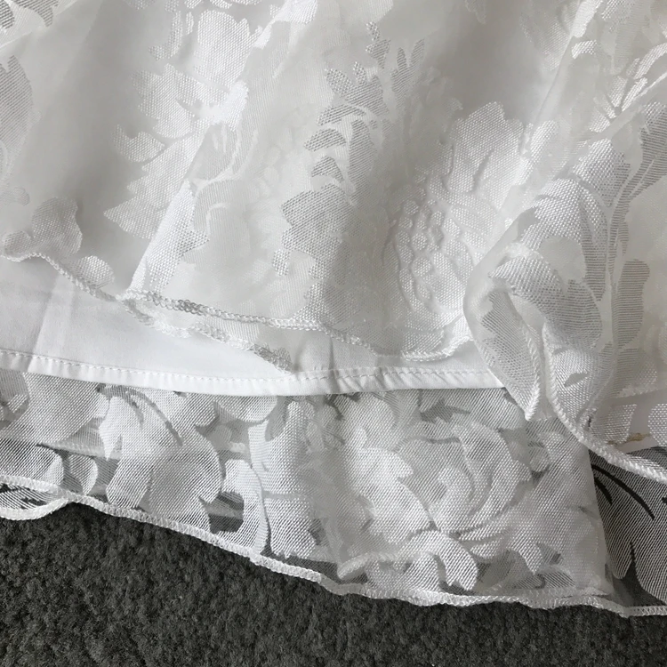 Новое Белое Кружевное элегантное женское платье без рукавов Vestidos F305