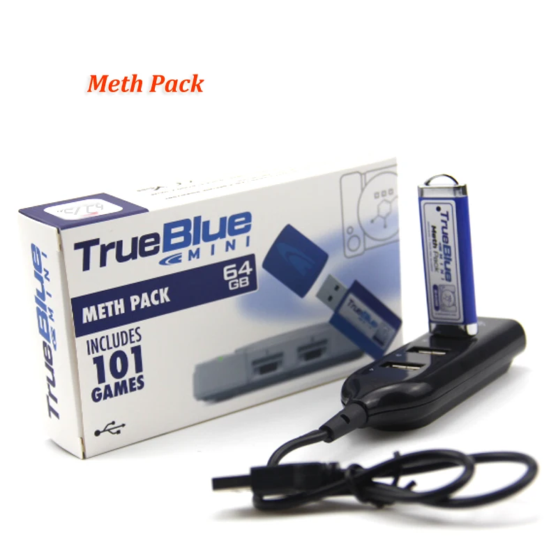 True blue mini Fight Pack 32 Гб с 58 играми/METH PACK 64 ГБ с 101 играми/CRACKHEAD PACK 64 ГБ с 101 игры для ps1 консоли