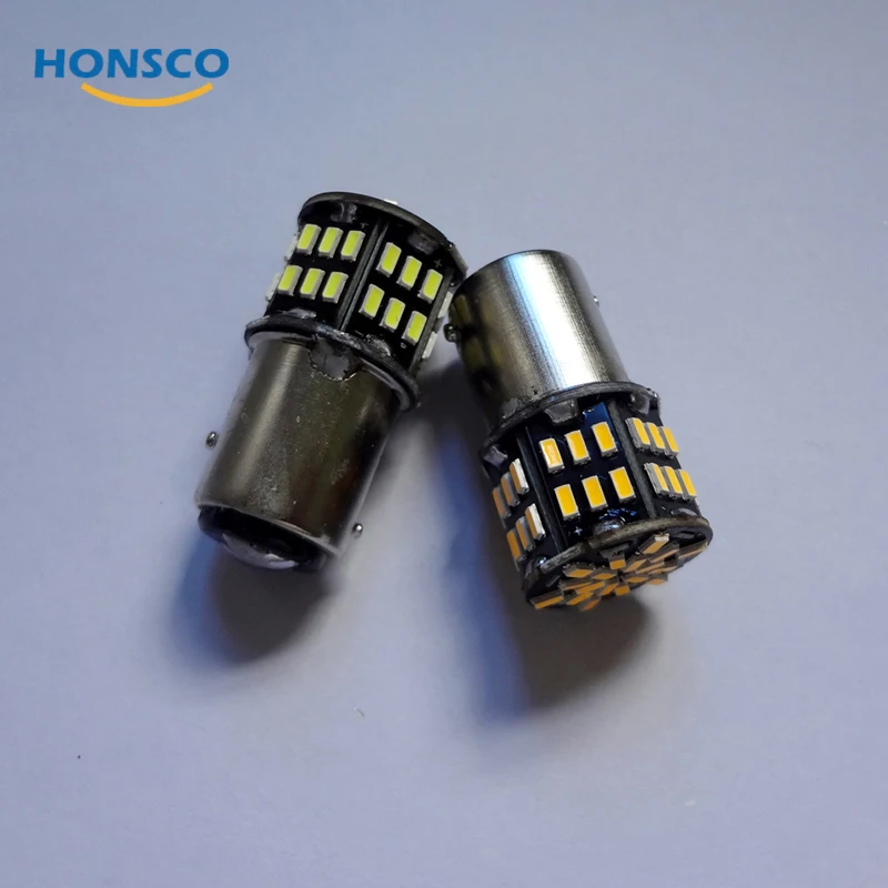 

2pcs P21W 1156 BA15S 1157 BAY15D 1142 BA15D 3157 2W Canbus 3014 Dc 12v Car back up Reverse Lamp Auto Daytime Running Signal Li