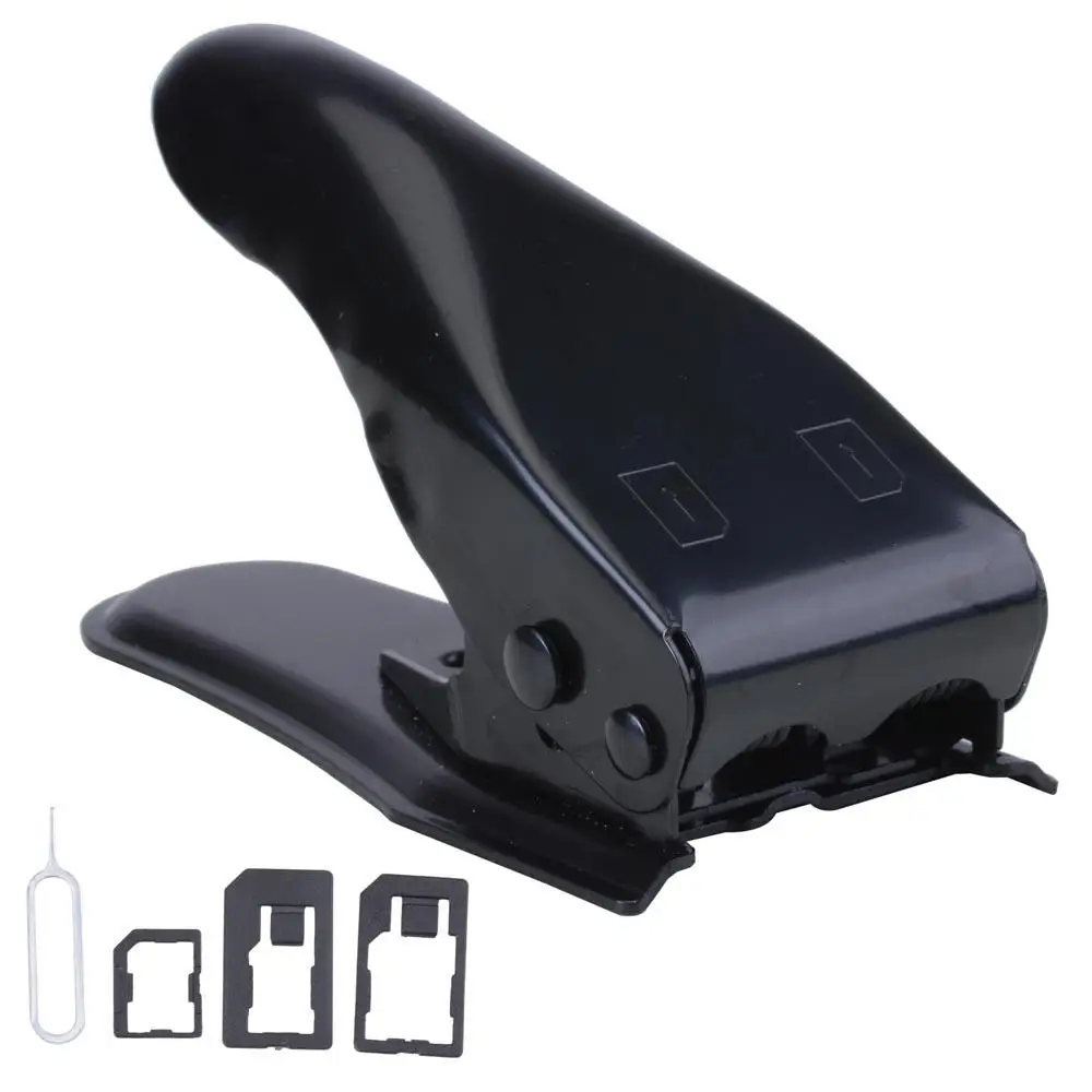 

Micro/Standard to Nano SIM Card Cutter for Apple iPhone 4 5 6 Samsung Adapters