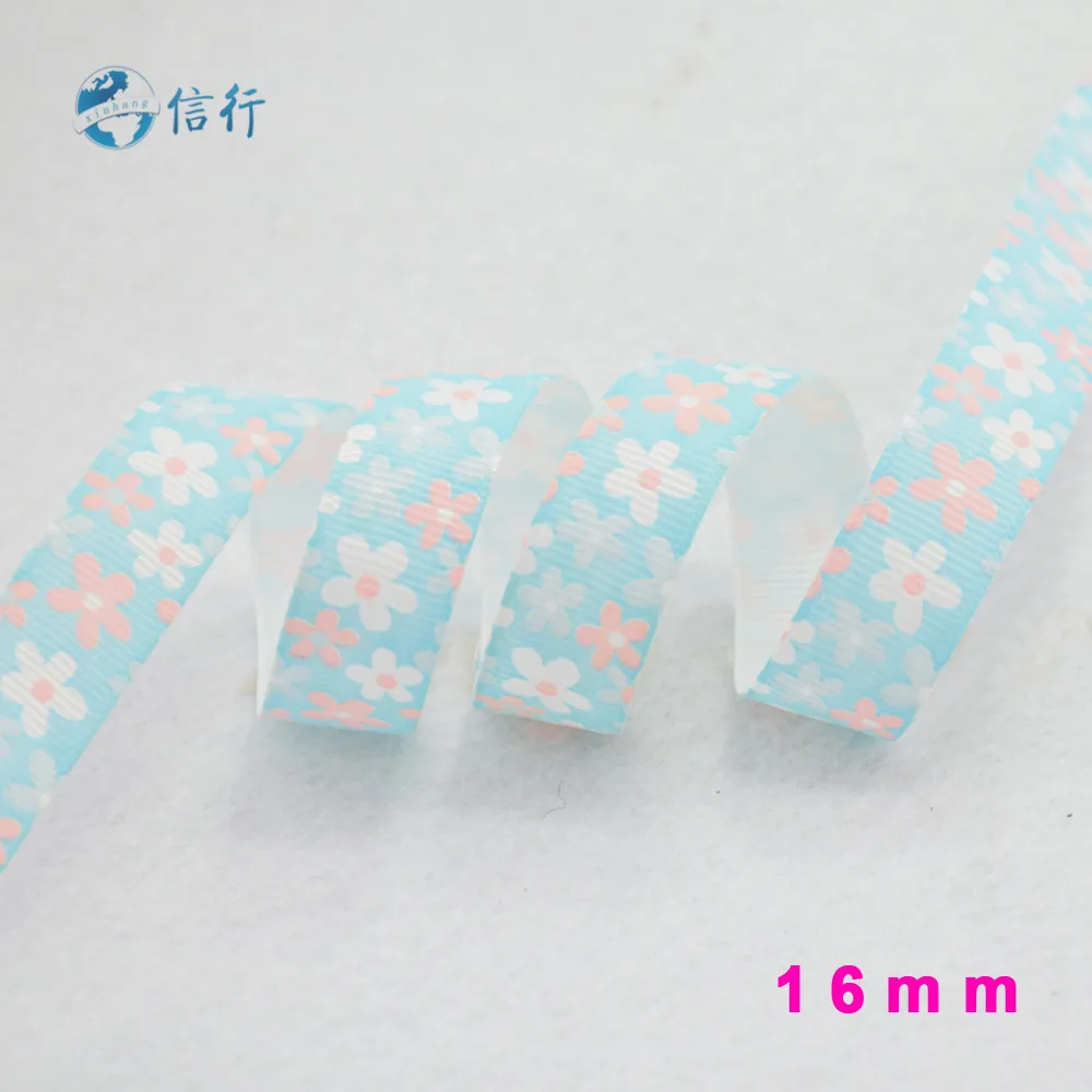 

16mm width, dots printed ribbons Polyester Grosgrain ribbon, lace satin ribbons DIY hairbow accessories, gift package #3456