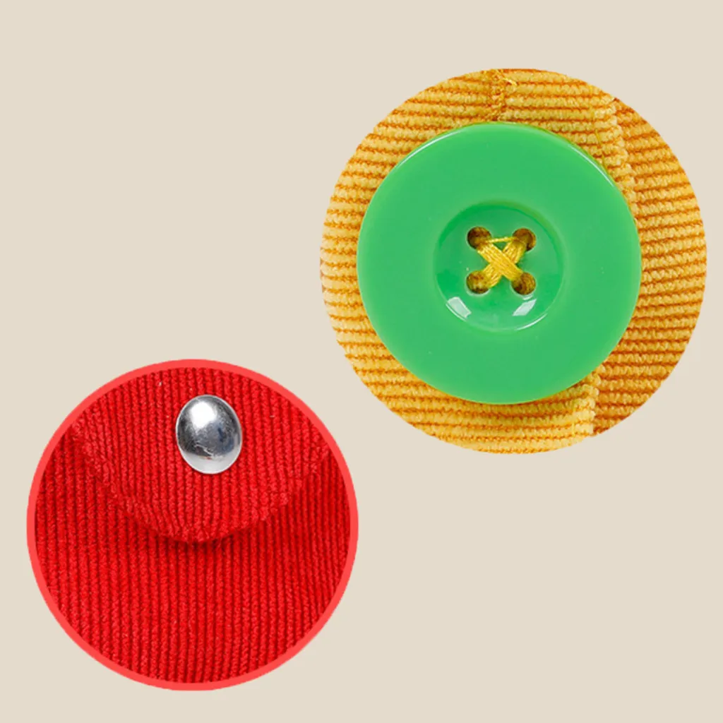 Early Basic Life Skills Toys Montessori Learn to Dress Cat Boards Puzzle  Zip Snap Button Lace Tie Educational Baby Toddlers Toy