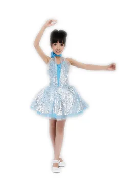 

Professional Ballet Tutu Blue Costumes Dress For Children Girls Kids Woman Gymnastics Leotard Dancewear Balletpakje Meisje