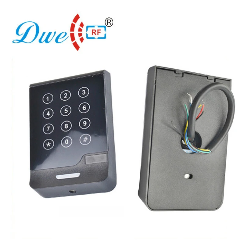 DWE CC RF access control card reader touch screen wiegand keypad reader