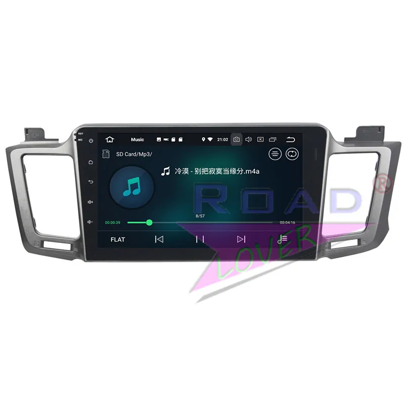 Discount Roadlover Android 9.0 Car Multimedia Radio Player For Toyota RAV4 2012 2013 2014 2015 Stereo GPS Navigation Magnitol 2Din NO DVD 3