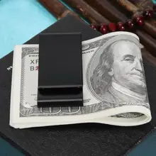 Портативный держатель для бумаги, папка из нержавеющей стали, четыре папки унисекс, двухсторонний держатель для ID карты, кредитная карта, портфель, держатель для денег