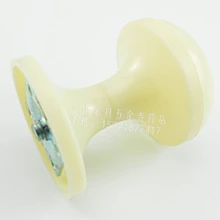 Нейлоновая Базовая ножка для стола мебель для гостиничных кроватей ноги круглые из нержавеющей стали диванные ножки-Диаметр: 65 мм H: 81 мм