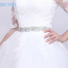 BRITNRY Новое поступление Роскошный пояс со стразами Высокое качество вечернее платье пояс атласные ленты пояс невесты ремешок для свадебного платья