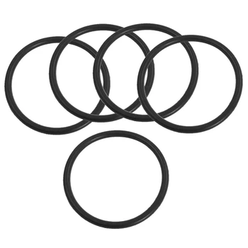 

5 Pcs 60mm x 4mm Black Rubber Sealing Oil Filter O Rings Gaskets