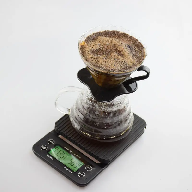 V60 кофейный набор кофейные весы с таймером кофейный сервер фильтр для кофе
