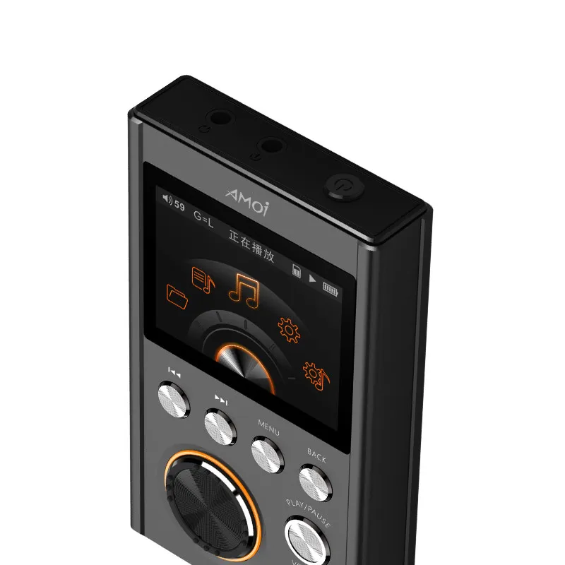 Amoi C20 Портативный HIFI MP3 плеер DSD64 декодирование стерео без потерь высокое качество