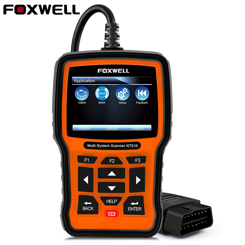 FOXWELL NT510 Pro Car Diagnostic Scanner for BMW e46 e90 e60 e39 e36