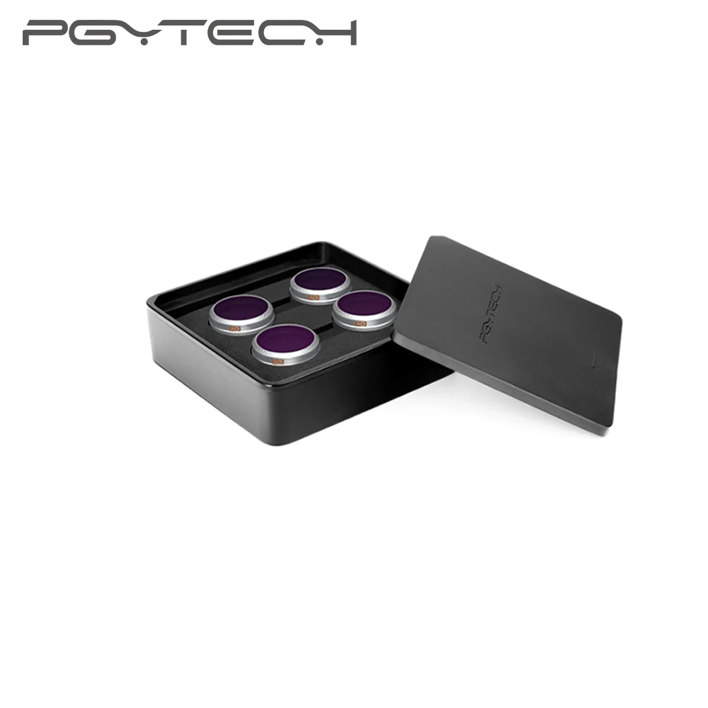 

PGYTECH Mavic 2 Zoom Advanced Version Filter Kit ND8/16/32/64-PL ND8/16/32/64 Filter Set for DJI Mavic 2 Zoom Camera Lens