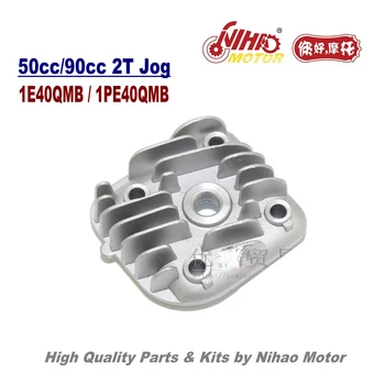 

TZ-10A JOG 50cc Cylinder Head Cover 40mm 2 Stroke Engine Parts 1E40QMB 2T Jog Chinese Motorcycle Scooter 50 70 90cc Nihao Motor